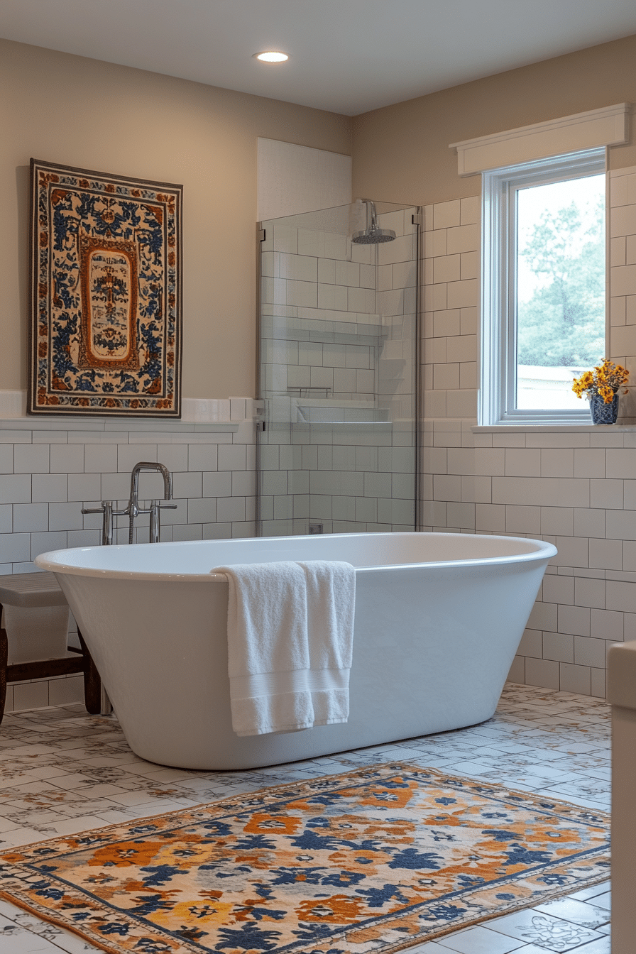 19 Vintage Modern Master Bath Ideas for a Unique Aesthetic