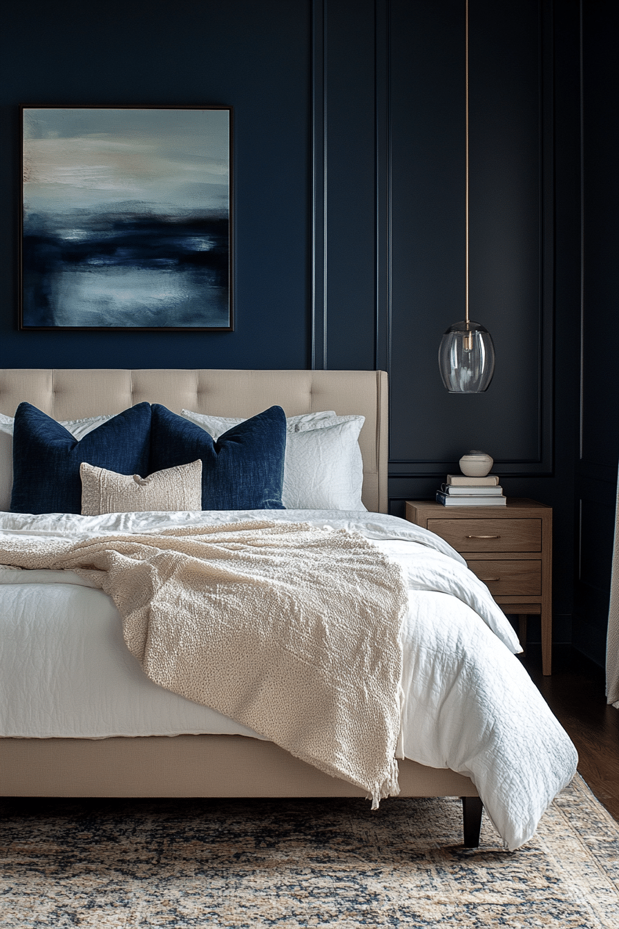 19 Minimal Blue Bedroom Ideas That Blend Elegance and Simplicity