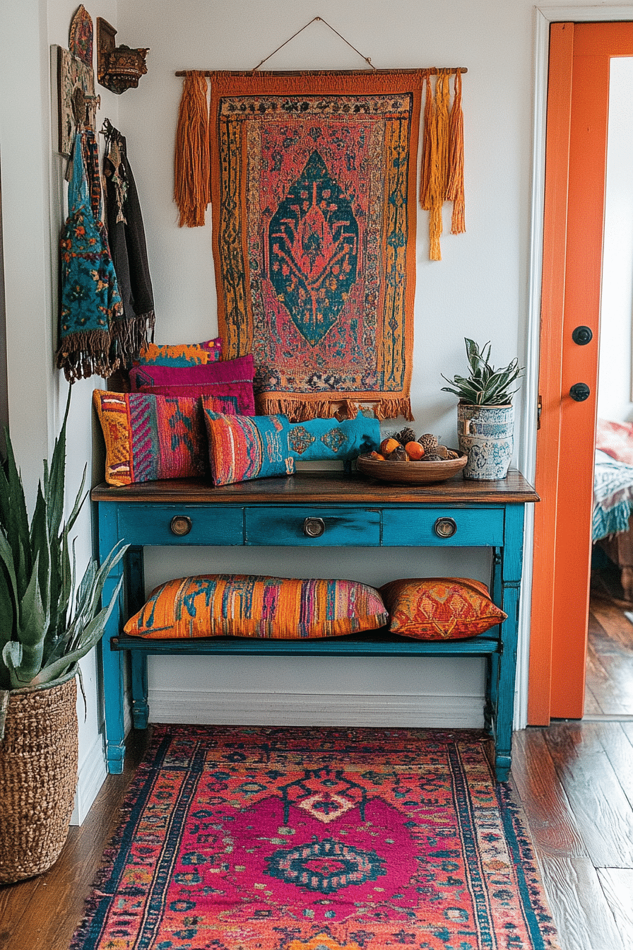 20 Boho Entryway Ideas for a Relaxing and Beautiful Way to Greet Guests