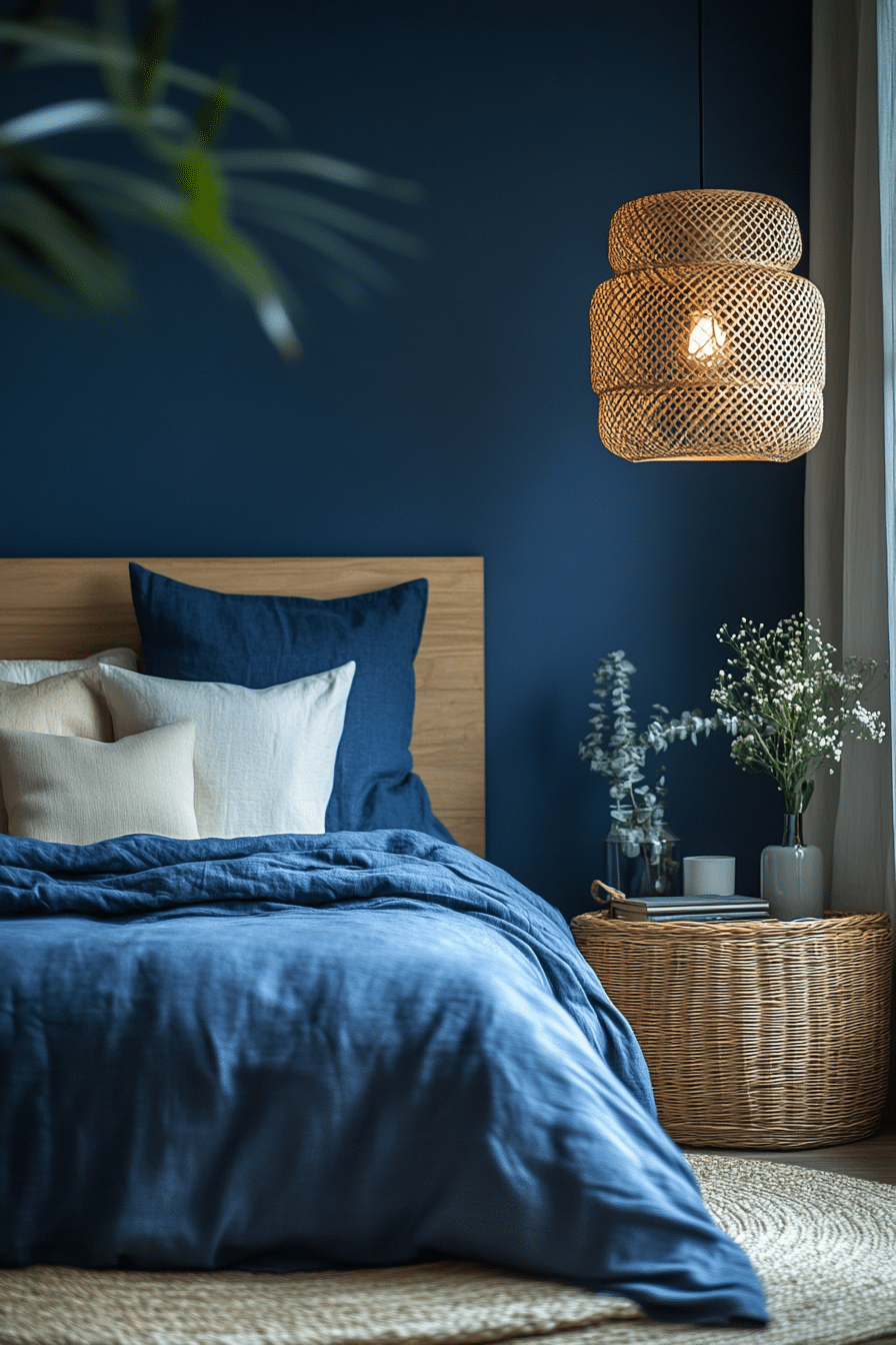 19 Minimal Blue Bedroom Ideas That Blend Elegance and Simplicity