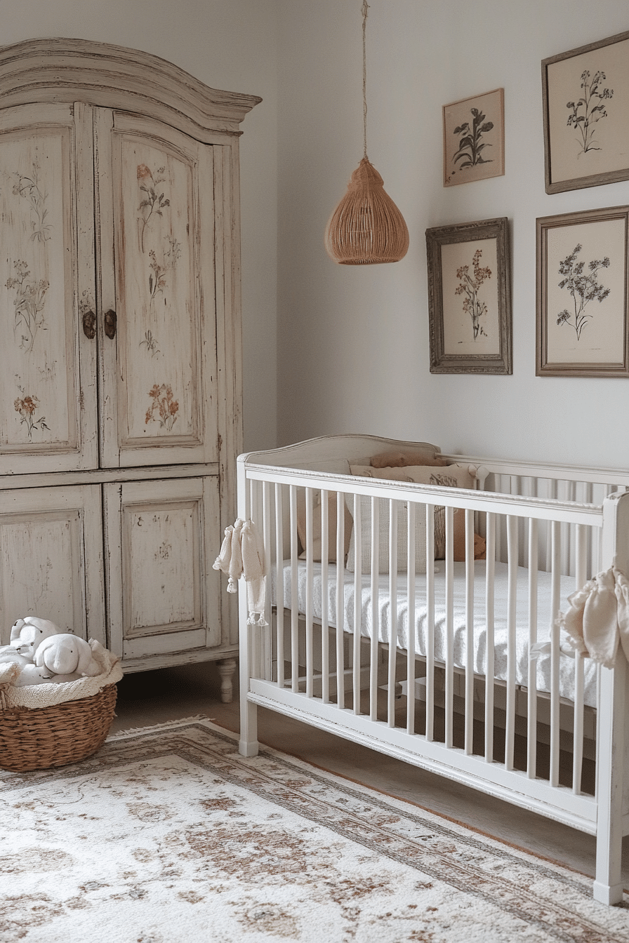 20 Vintage Modern Nursery Ideas for a Sophisticated and Sweet Atmosphere