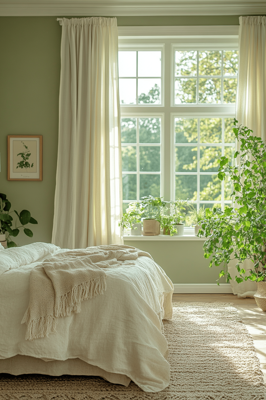 19 Sage Green Farmhouse Bedroom Ideas for a Relaxing Ambiance