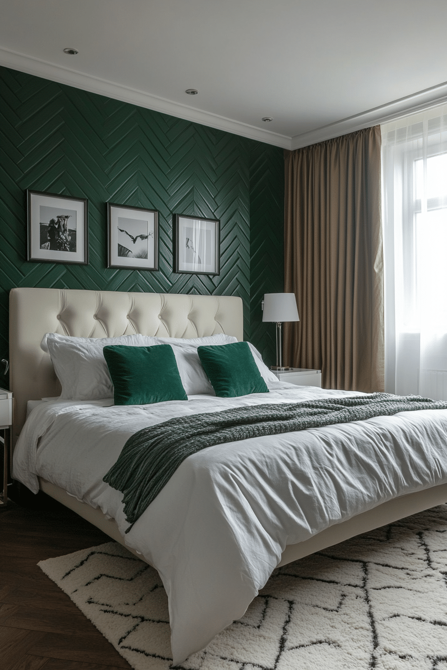 20 Emerald Green Art Deco Bedroom Ideas to Transform Your Bedroom into a Glamorous Haven