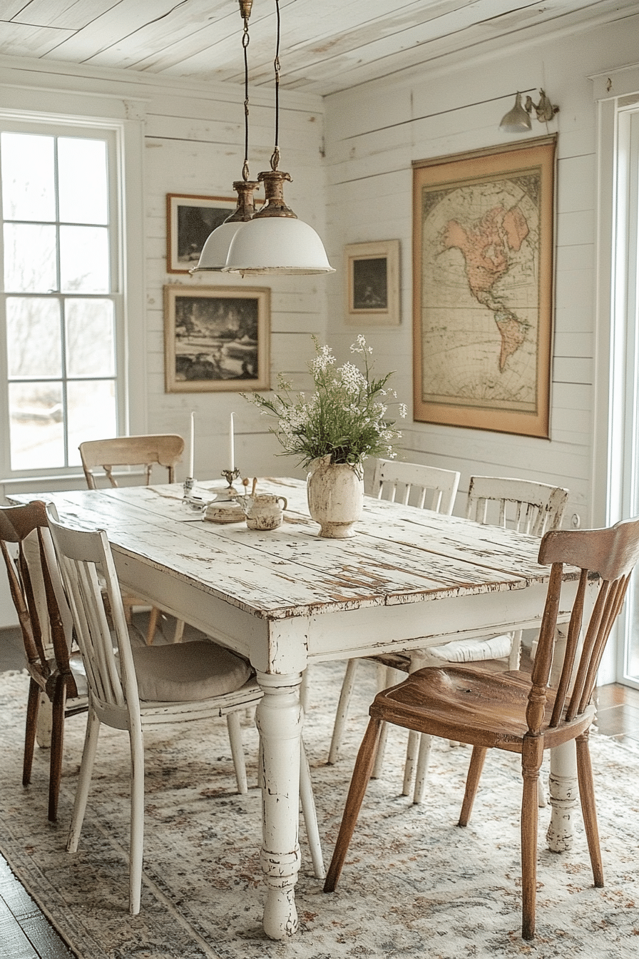 19 Shabby Chic Dining Room Ideas for a Budget-Friendly Transformation