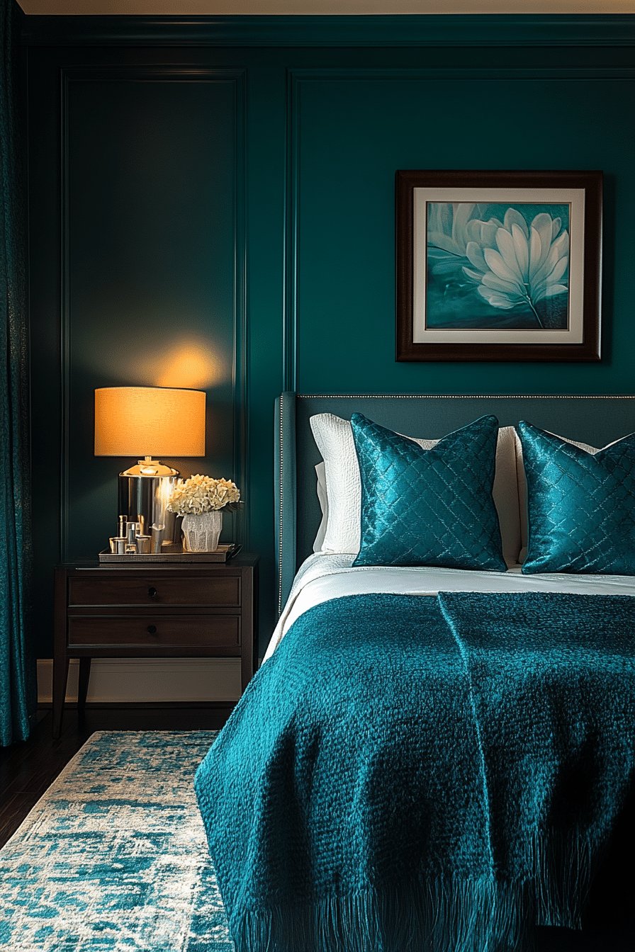 19 Dark Teal Bedroom Ideas for a Cozy and Dramatic Vibe