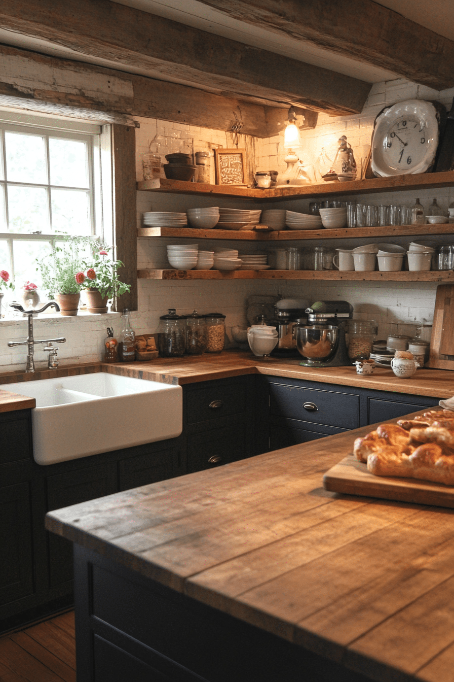 19 Farmhouse Kitchen Decor Ideas for Small and Large Kitchens