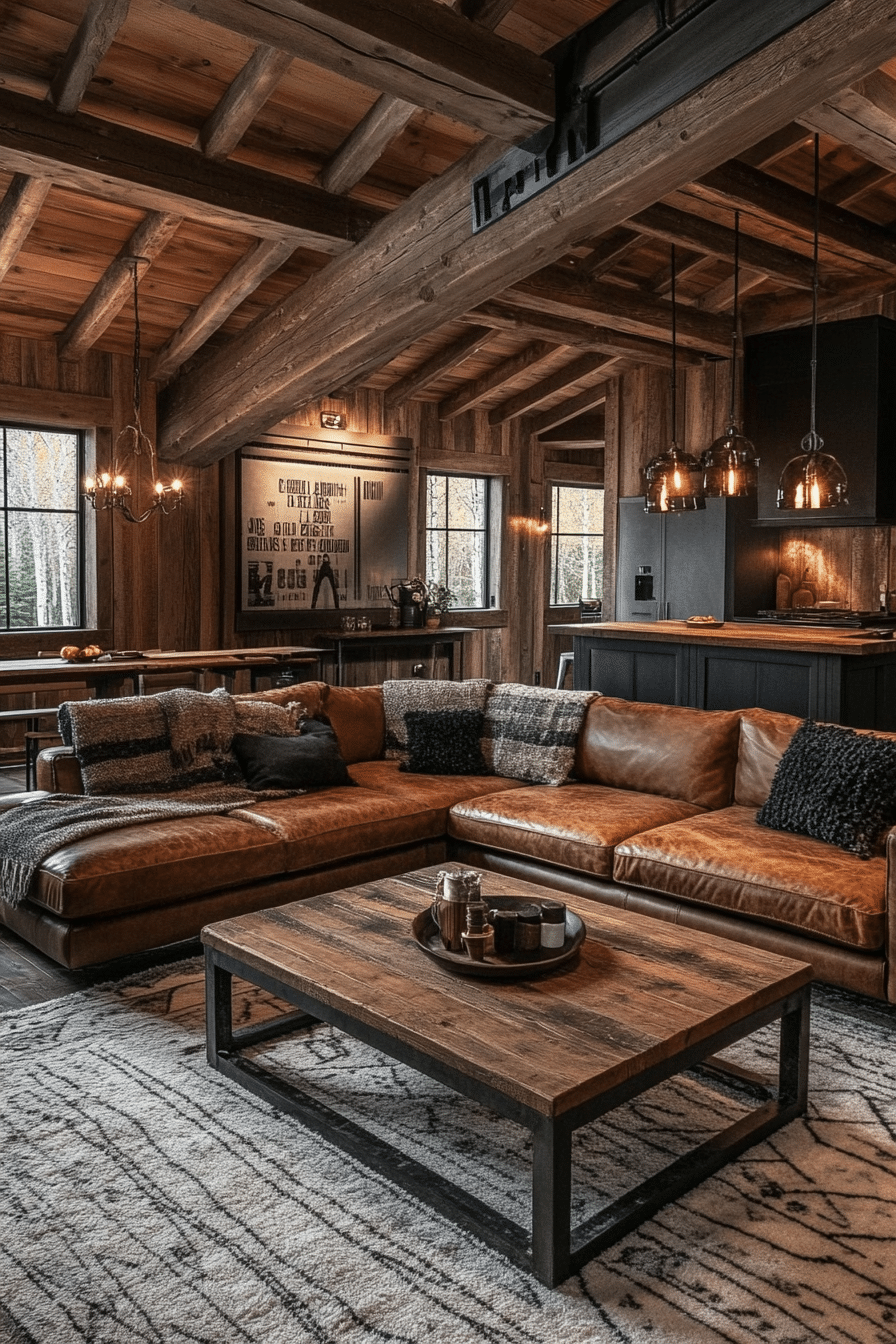 19 Industrial Farmhouse Living Room Ideas With Creative Decor Tips