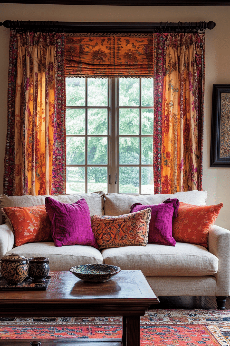 19 Boho Window Treatments That Showcase Unique Patterns and Textures