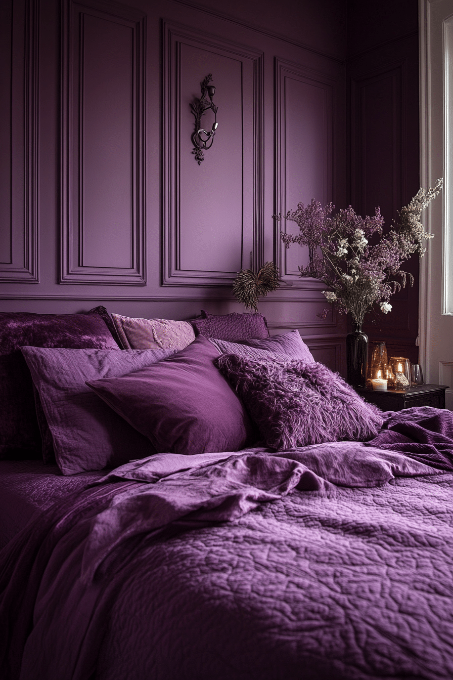 20 Purple Bedrooms That Combine Creativity and Timeless Beauty