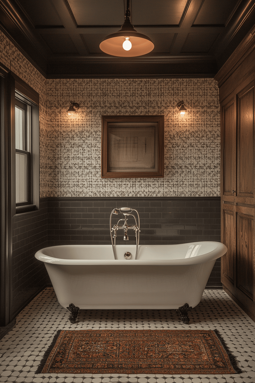 20 Vintage Modern Bathroom Ideas That Perfectly Merge Retro and Minimalist Designs