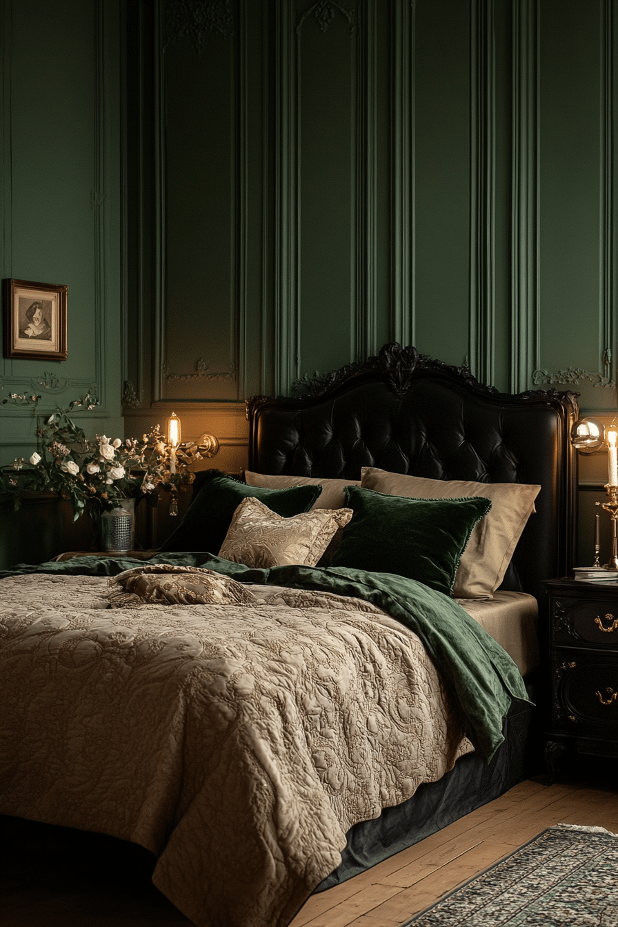 20 Emerald Green Art Deco Bedroom Ideas to Transform Your Bedroom into a Glamorous Haven