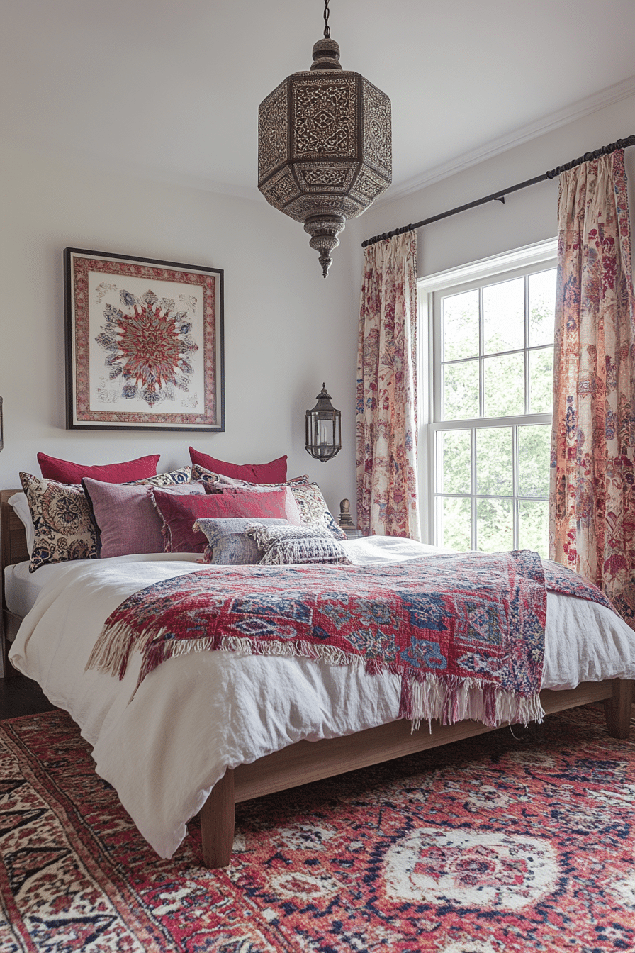 19 Boho Window Treatments That Showcase Unique Patterns and Textures