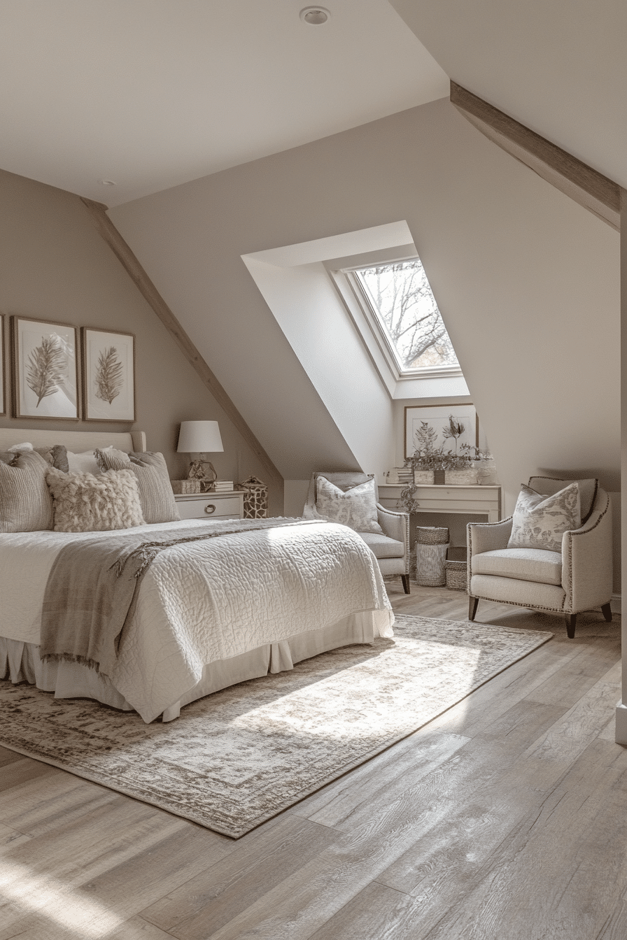 20 Attic Bedroom Ideas That Make the Most of Sloped Ceilings