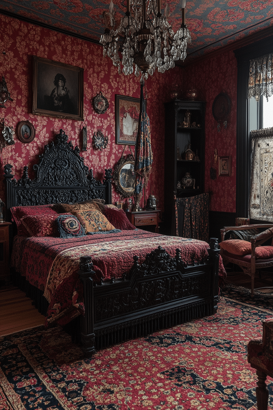 19 Black Boho Bedroom Ideas That Perfectly Balance Dark and Light