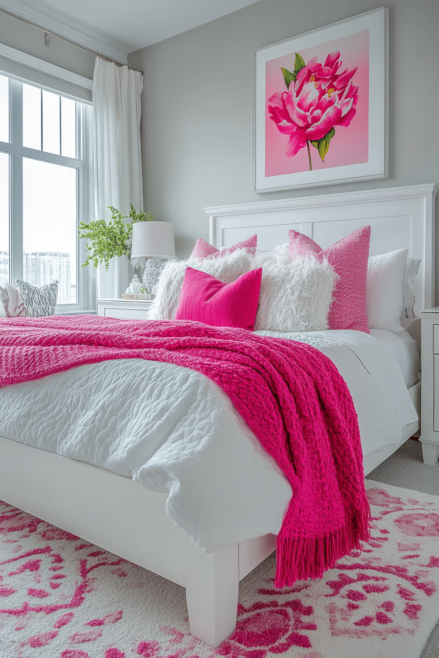 20 Pink and White Bedroom Ideas That Exude Softness and Sophistication