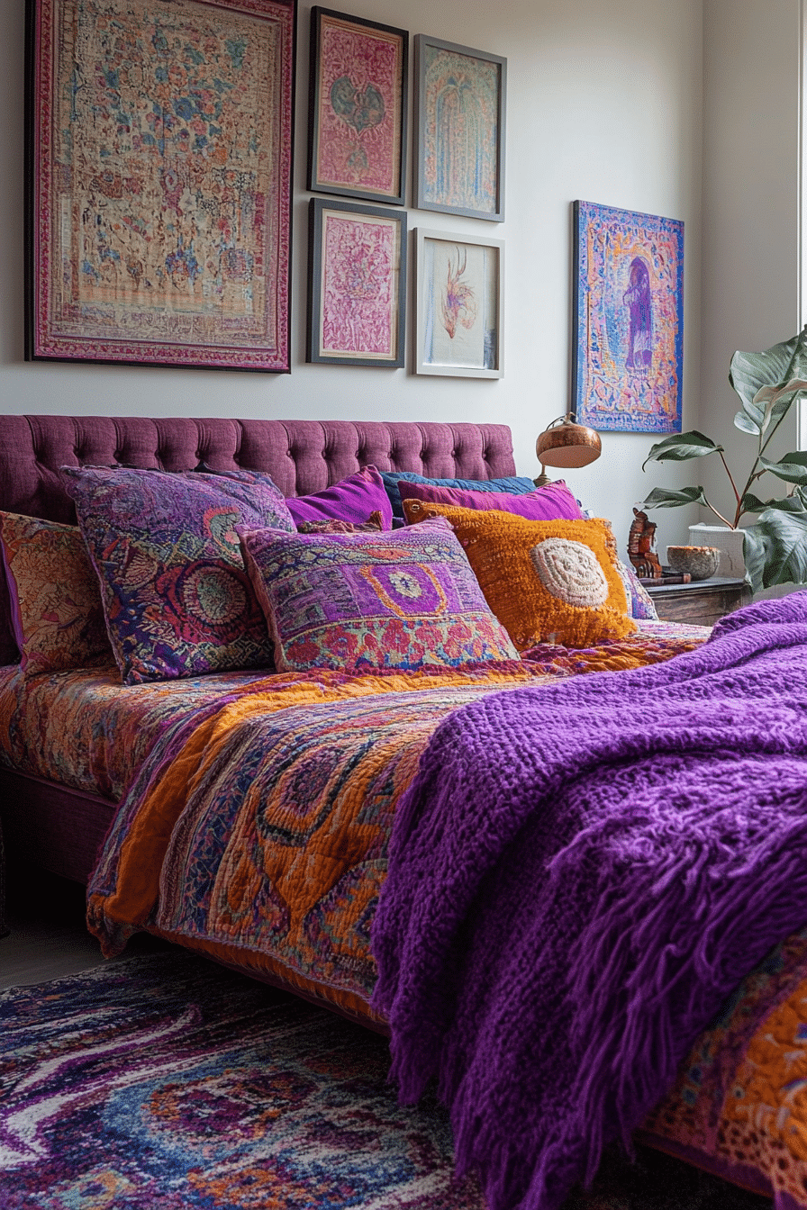 20 Purple Bedrooms That Combine Creativity and Timeless Beauty