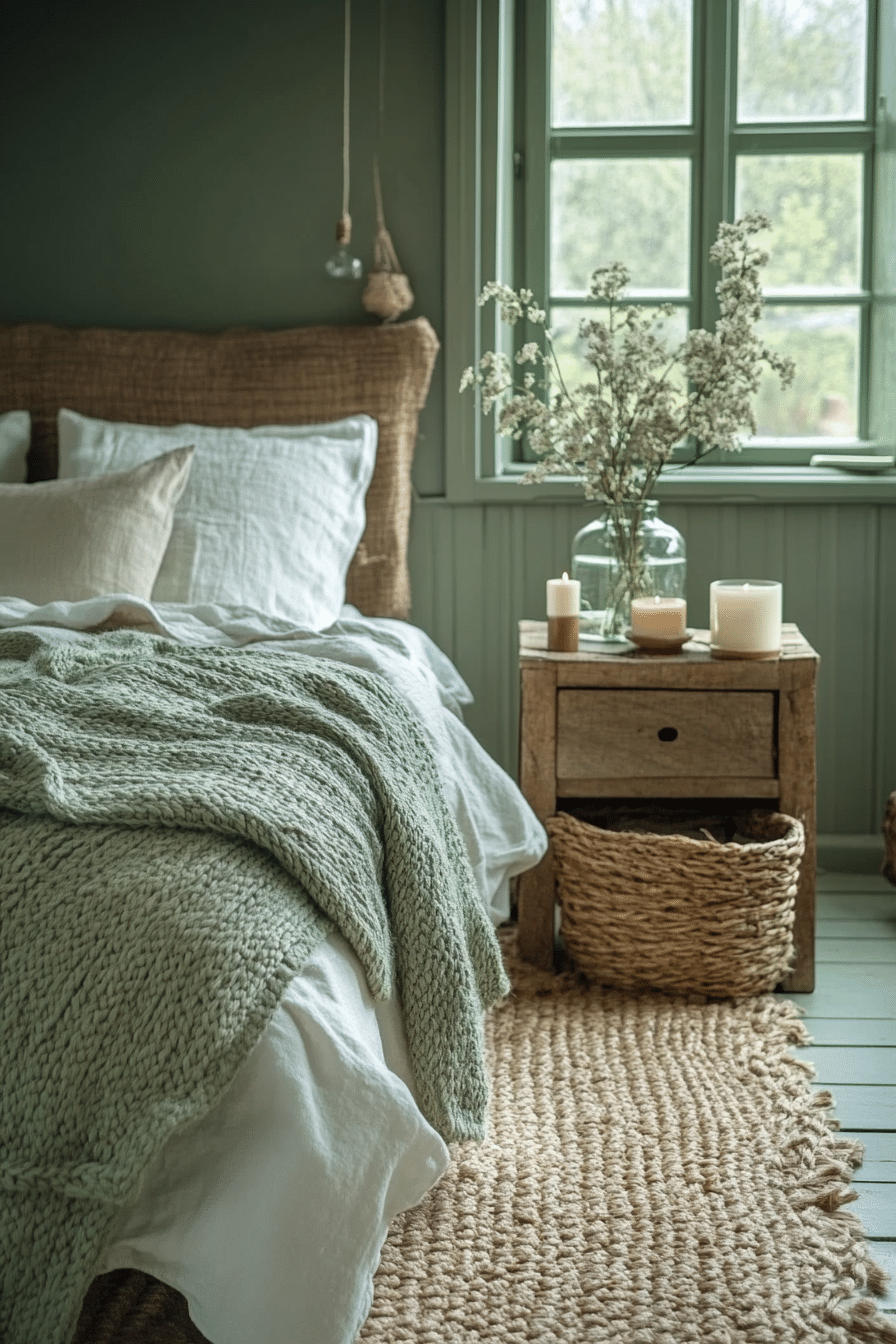 19 Sage Green Farmhouse Bedroom Ideas for a Relaxing Ambiance