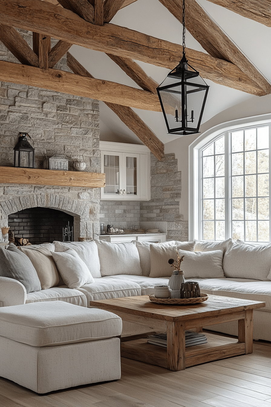 19 Industrial Farmhouse Living Room Ideas With Creative Decor Tips