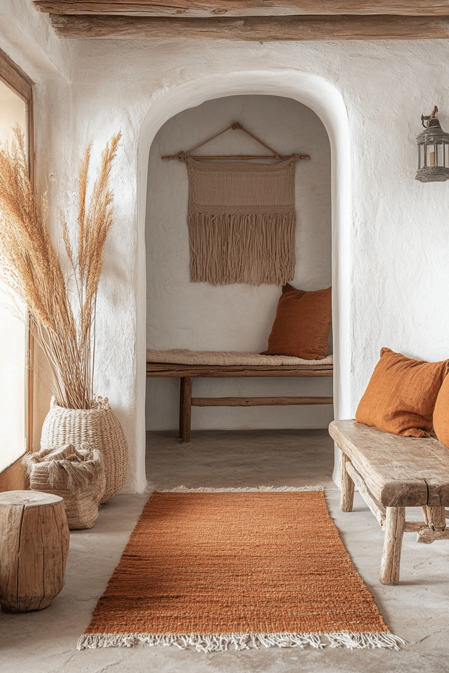 20 Boho Entryway Ideas for a Relaxing and Beautiful Way to Greet Guests