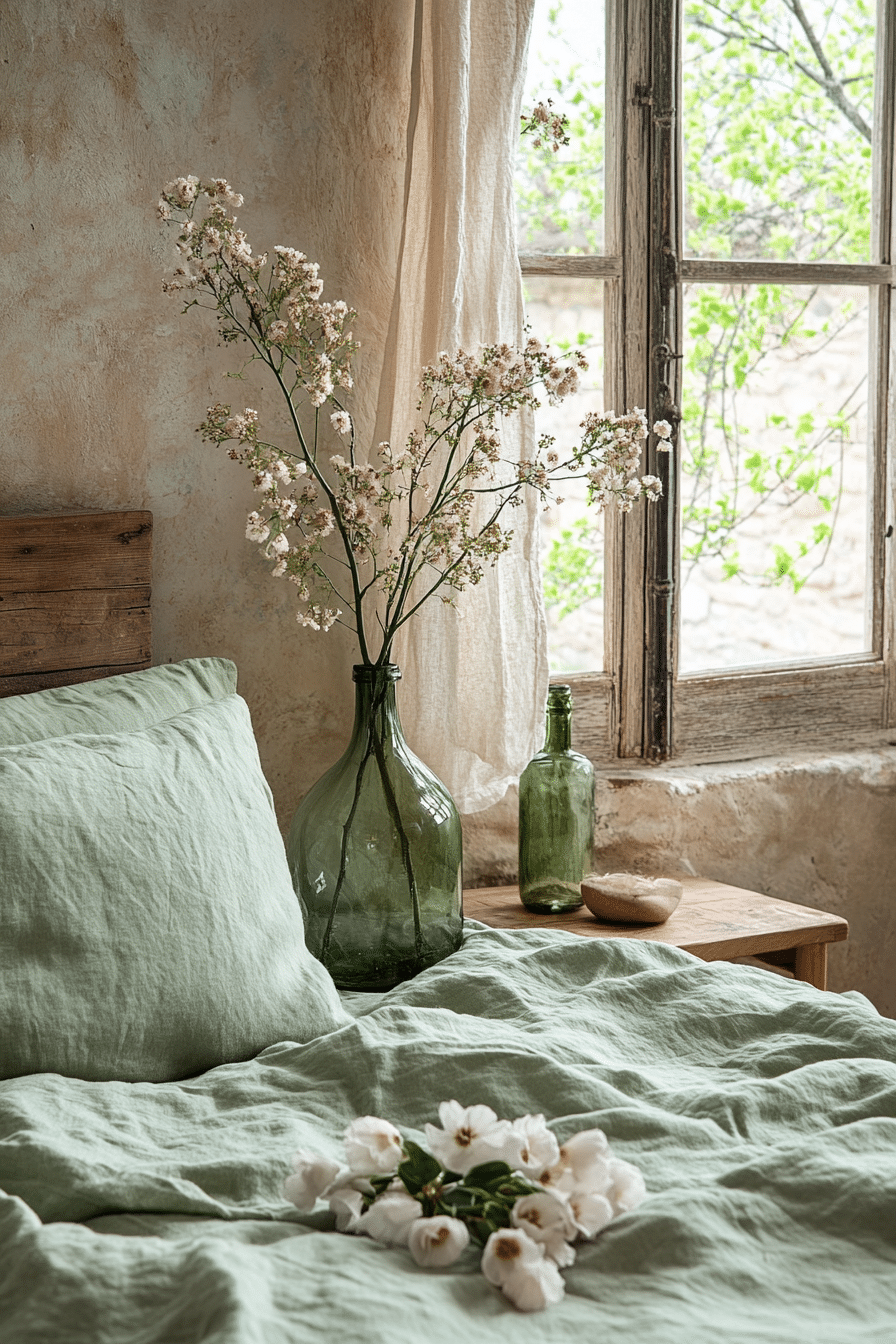 19 Sage Green Farmhouse Bedroom Ideas for a Relaxing Ambiance