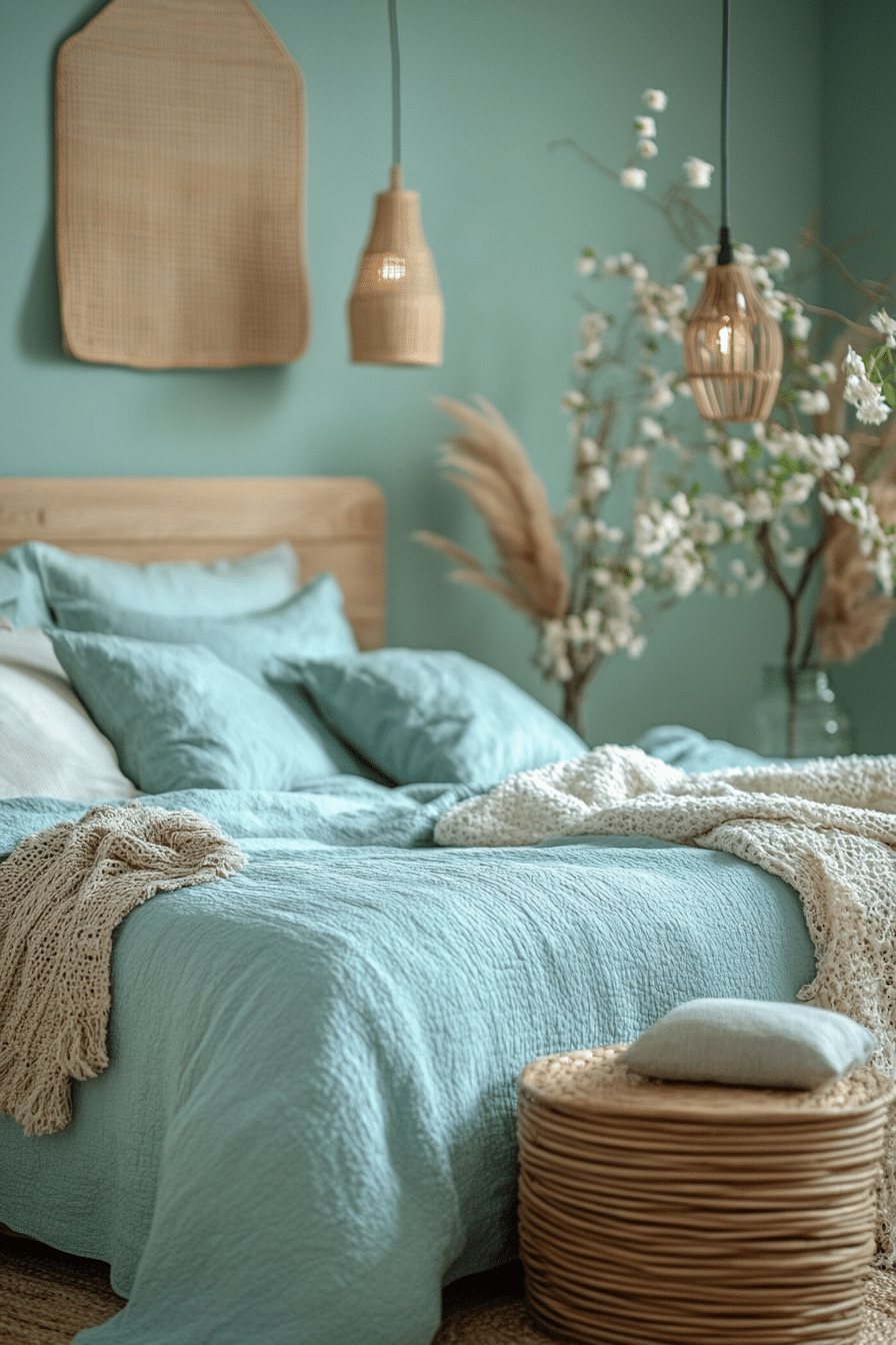 19 Light Blue Boho Bedroom Ideas for a Fresh and Inviting Aesthetic