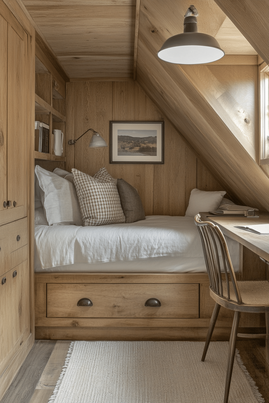 20 Attic Bedroom Ideas That Make the Most of Sloped Ceilings