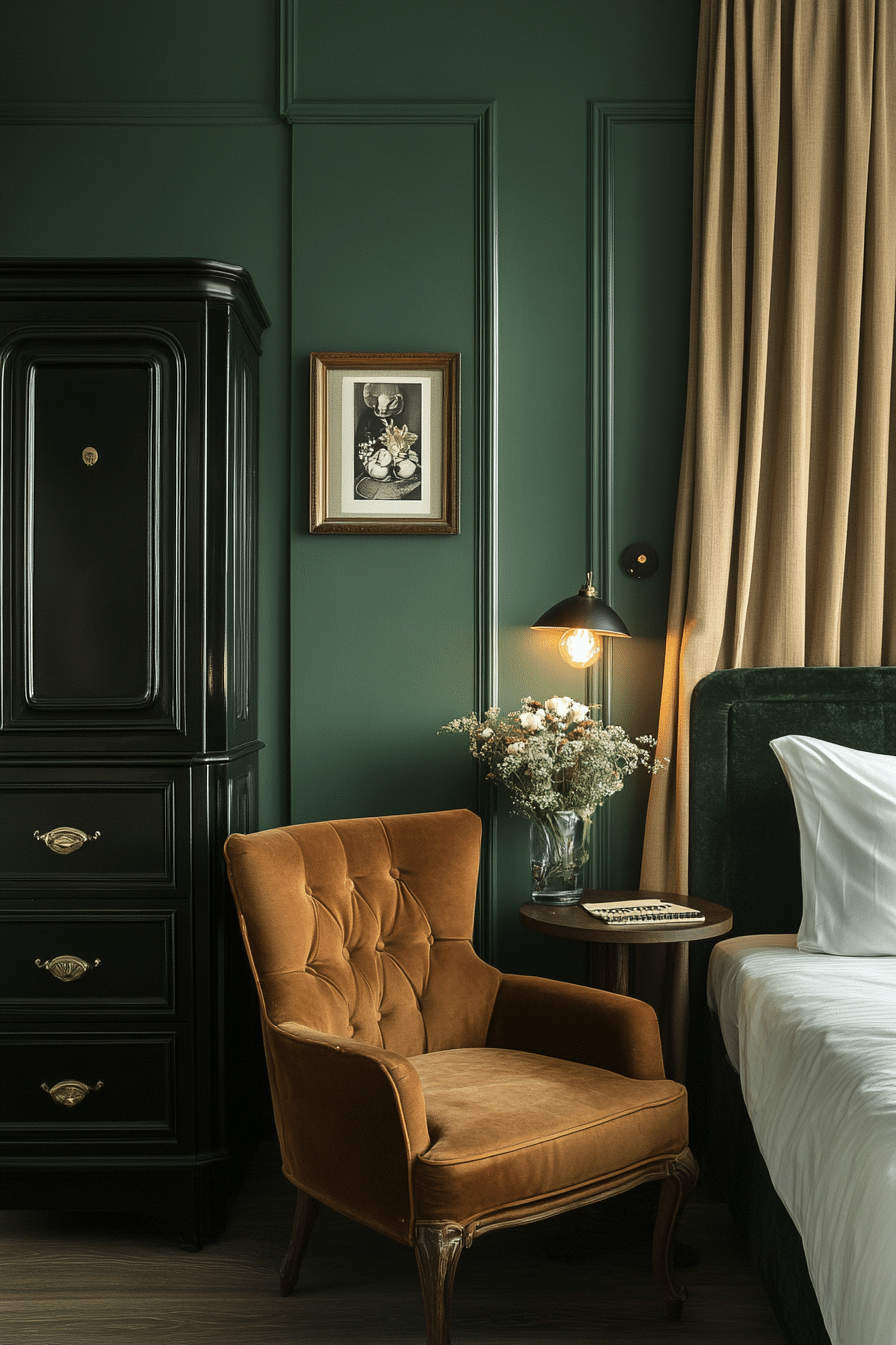 20 Emerald Green Art Deco Bedroom Ideas to Transform Your Bedroom into a Glamorous Haven