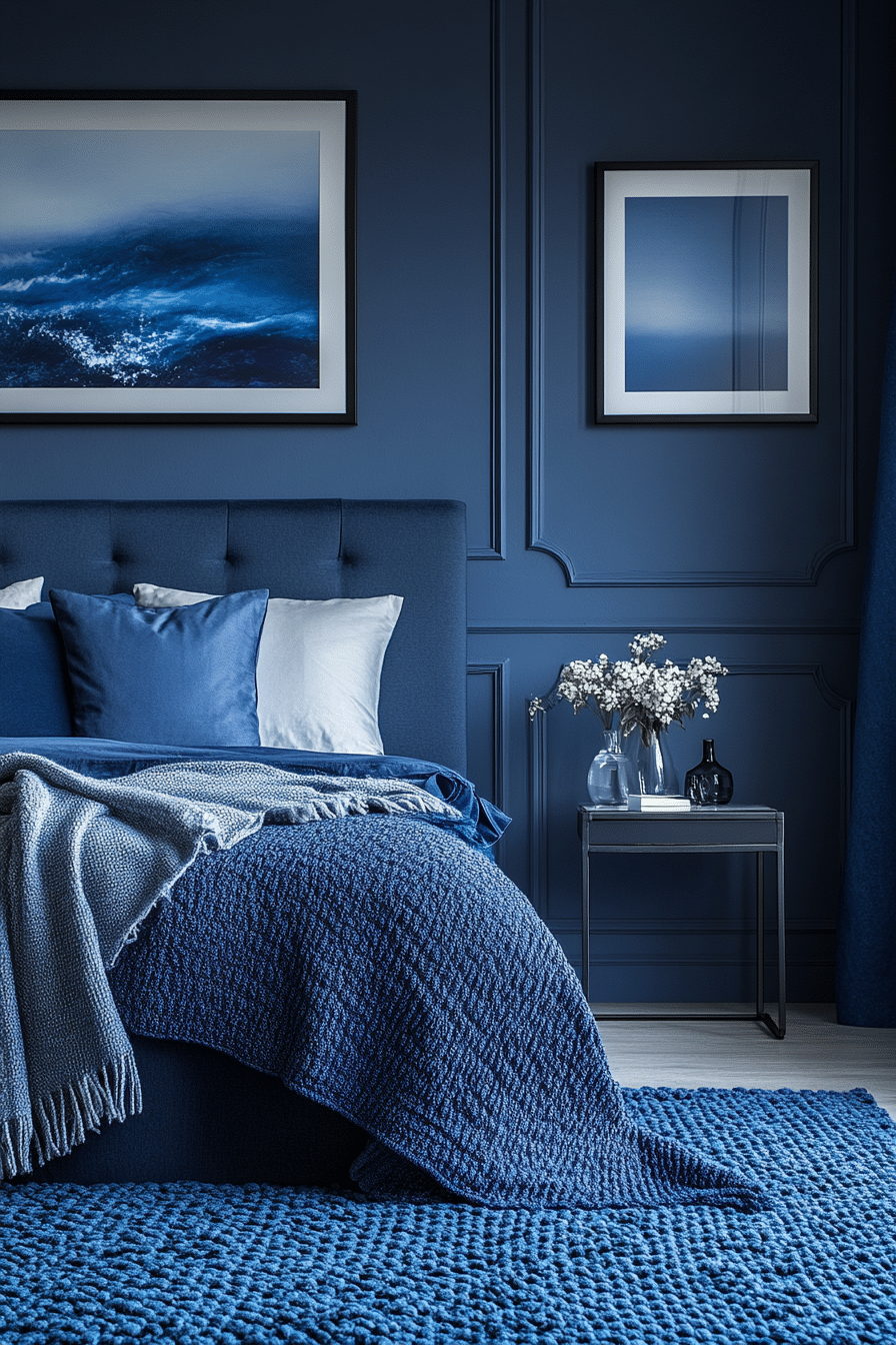 19 Minimal Blue Bedroom Ideas That Blend Elegance and Simplicity