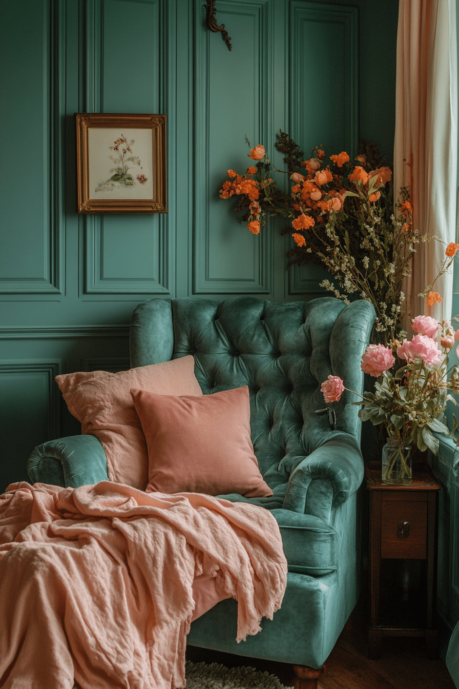 20 Green and Pink Bedroom Ideas for a Bold and Beautiful Design