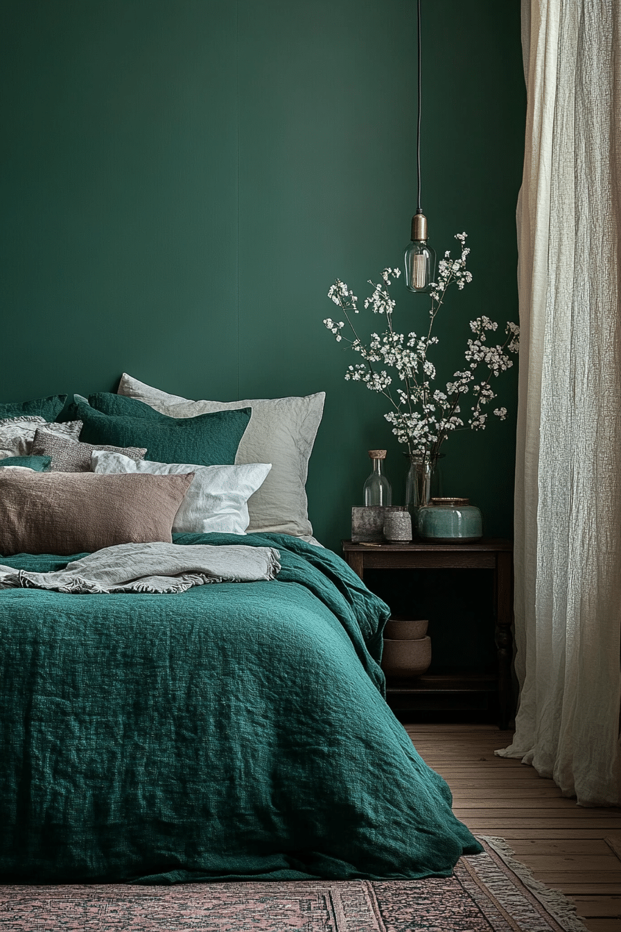 19 Dark Teal Bedroom Ideas for a Cozy and Dramatic Vibe