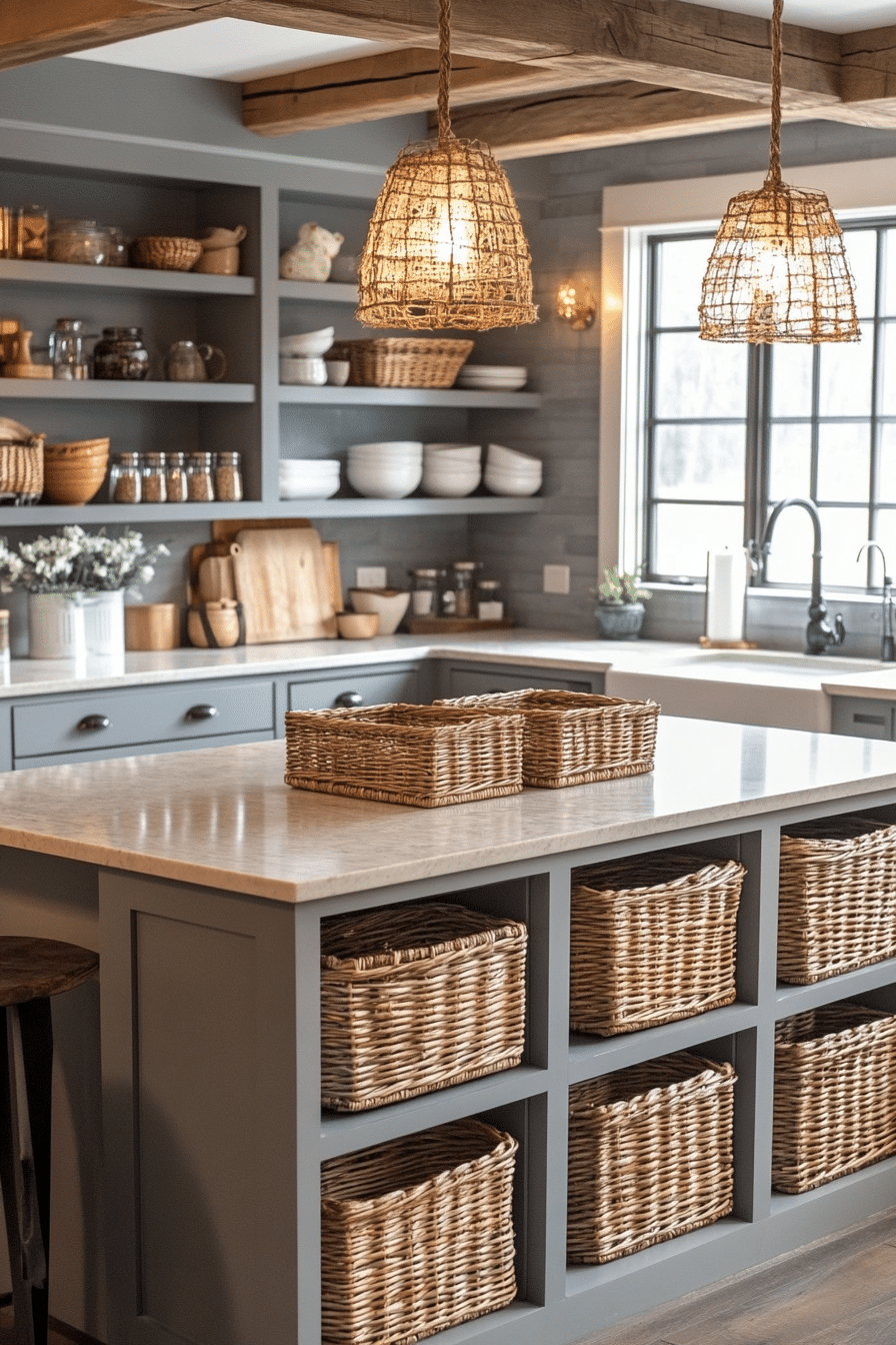 19 Farmhouse Kitchen Decor Ideas for Small and Large Kitchens