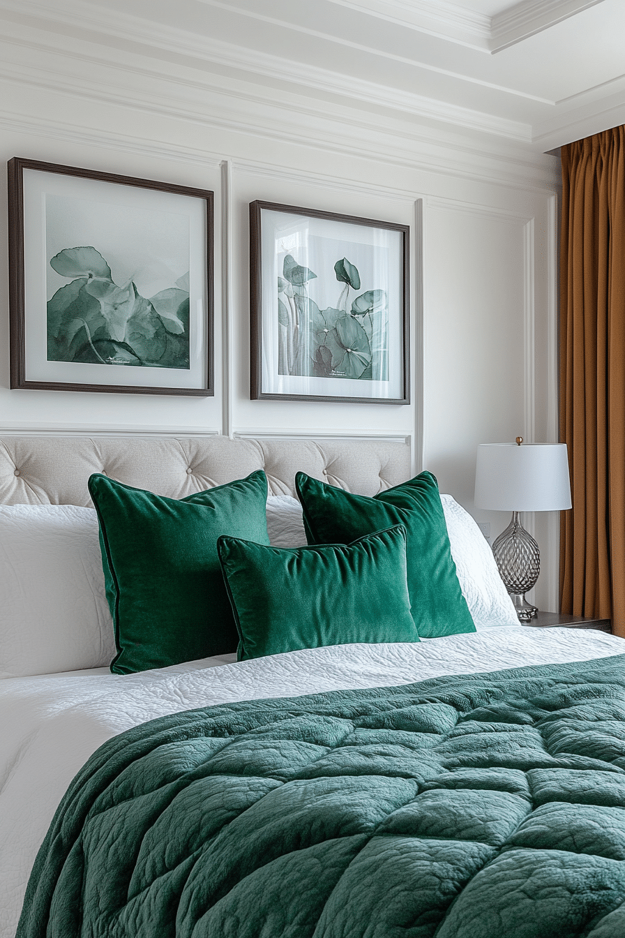 20 Emerald Green Art Deco Bedroom Ideas to Transform Your Bedroom into a Glamorous Haven