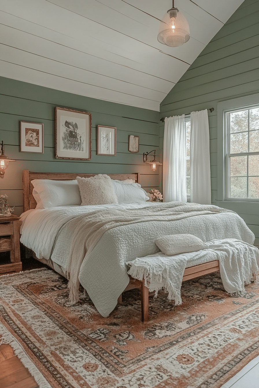 19 Sage Green Farmhouse Bedroom Ideas for a Relaxing Ambiance