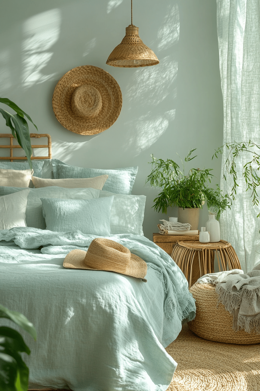 19 Light Blue Boho Bedroom Ideas for a Fresh and Inviting Aesthetic