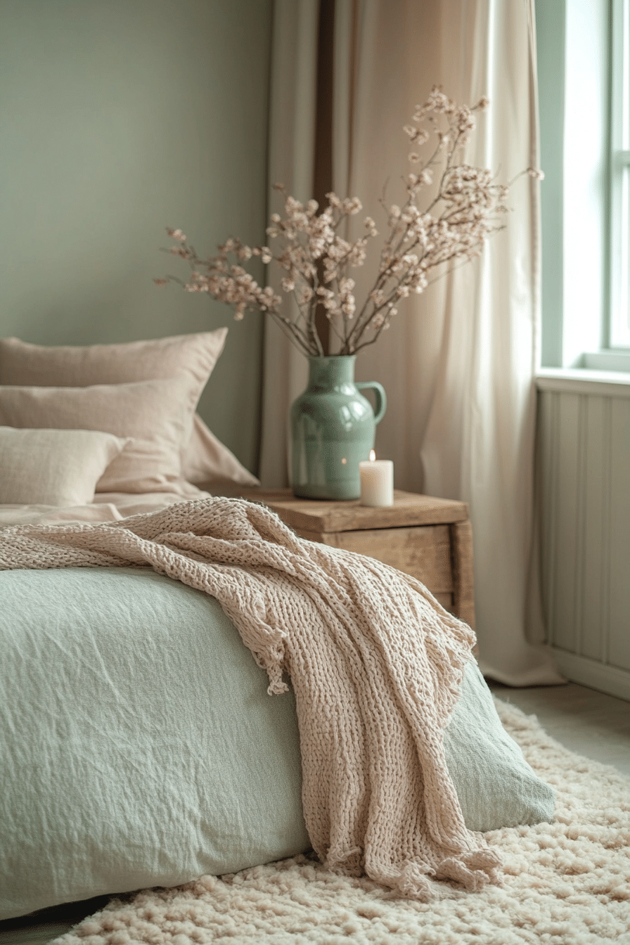 20 Green and Pink Bedroom Ideas for a Bold and Beautiful Design