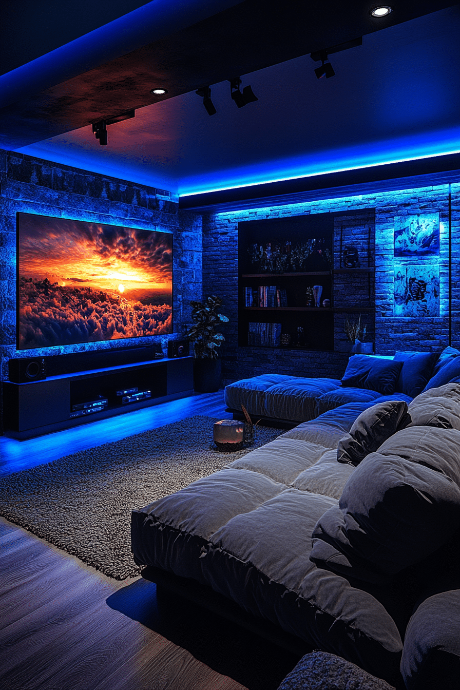 20 Basement Living Room Ideas for a Modern and Functional Entertainment Area