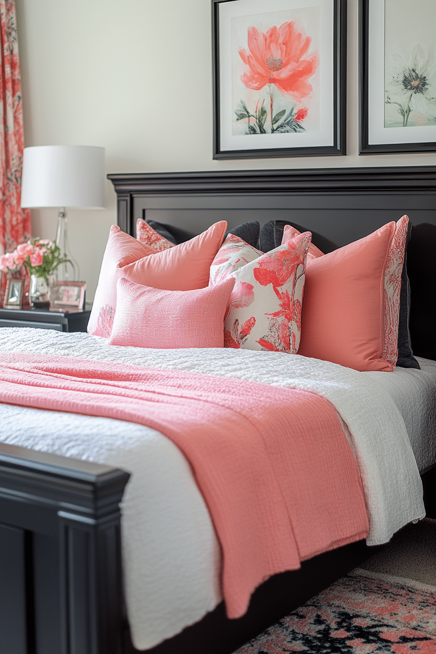 20 Pink and Black Bedroom Ideas to Transform Your Room Into a Statement Space