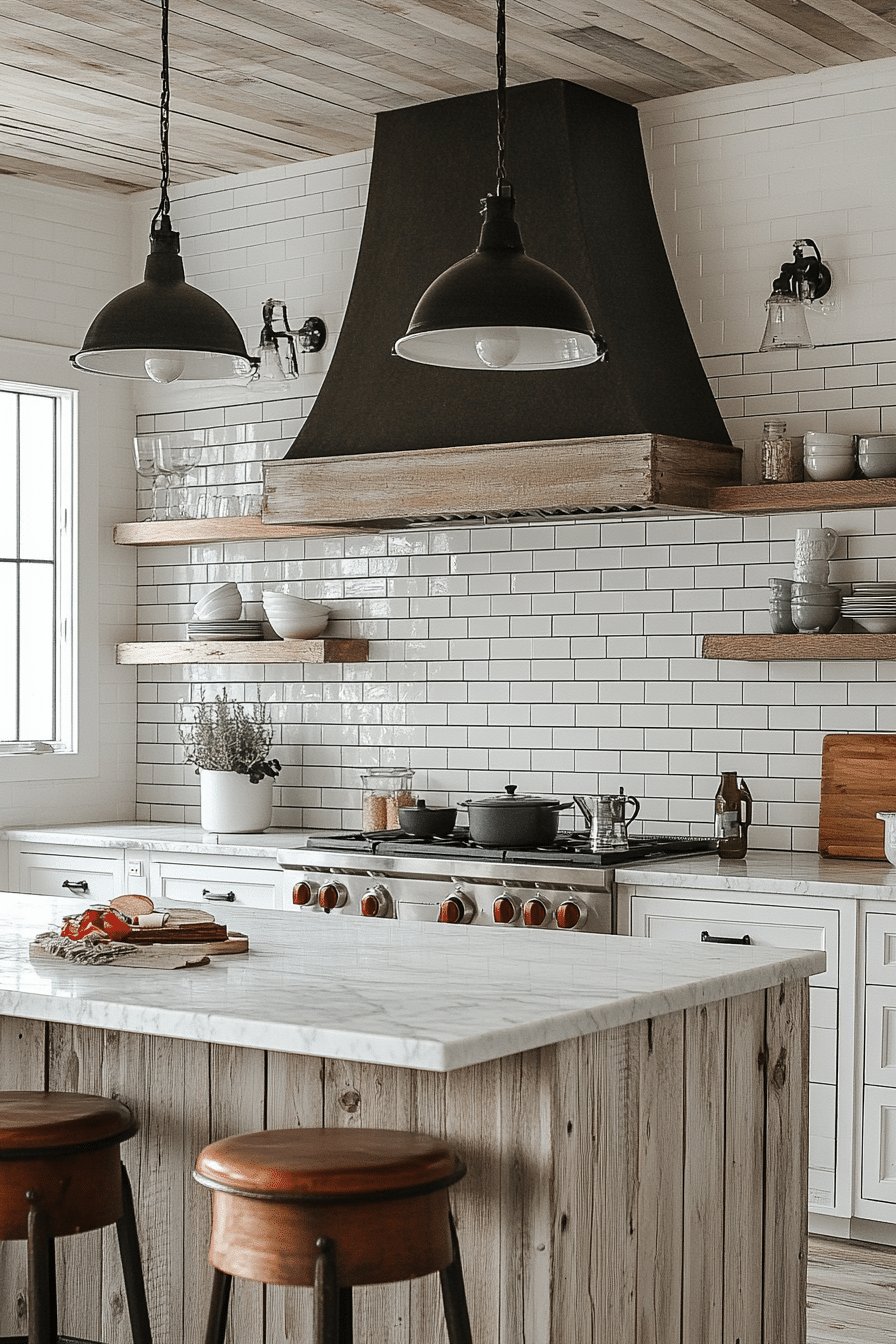 19 Farmhouse Kitchen Decor Ideas for Small and Large Kitchens