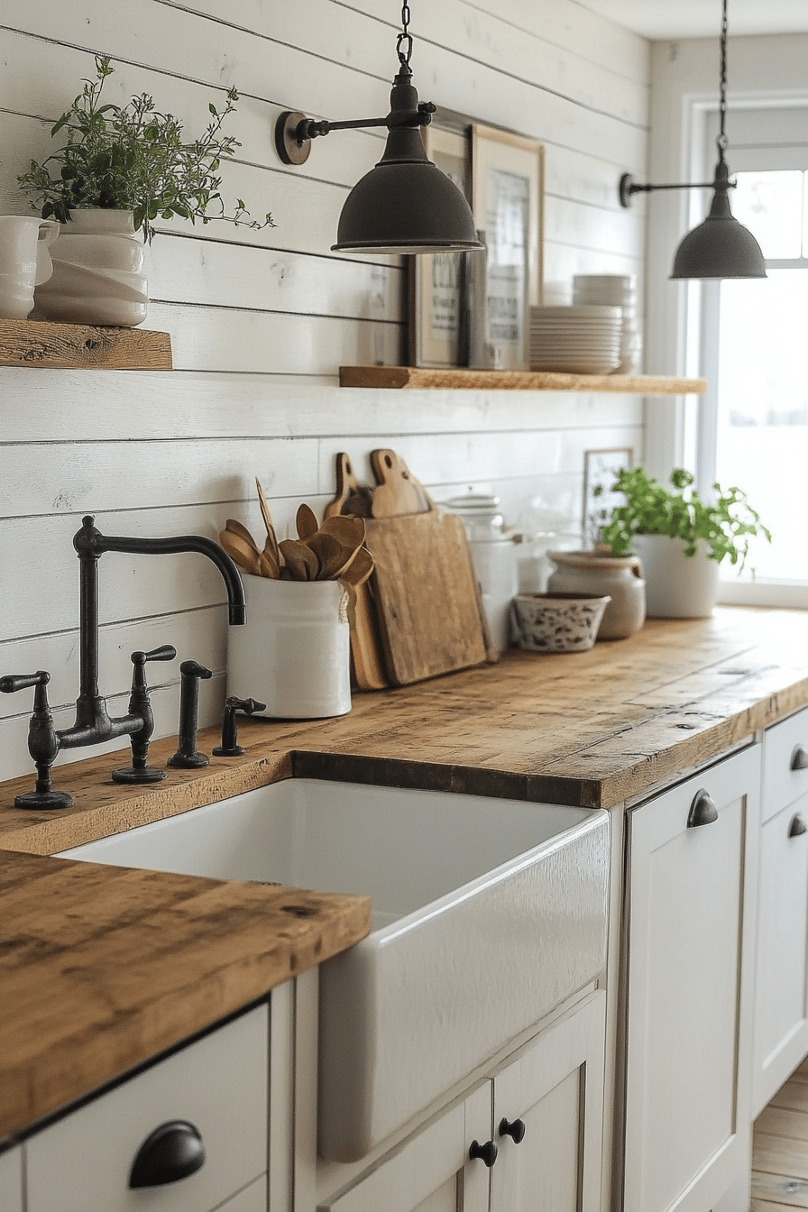 19 Farmhouse Kitchen Decor Ideas for Small and Large Kitchens