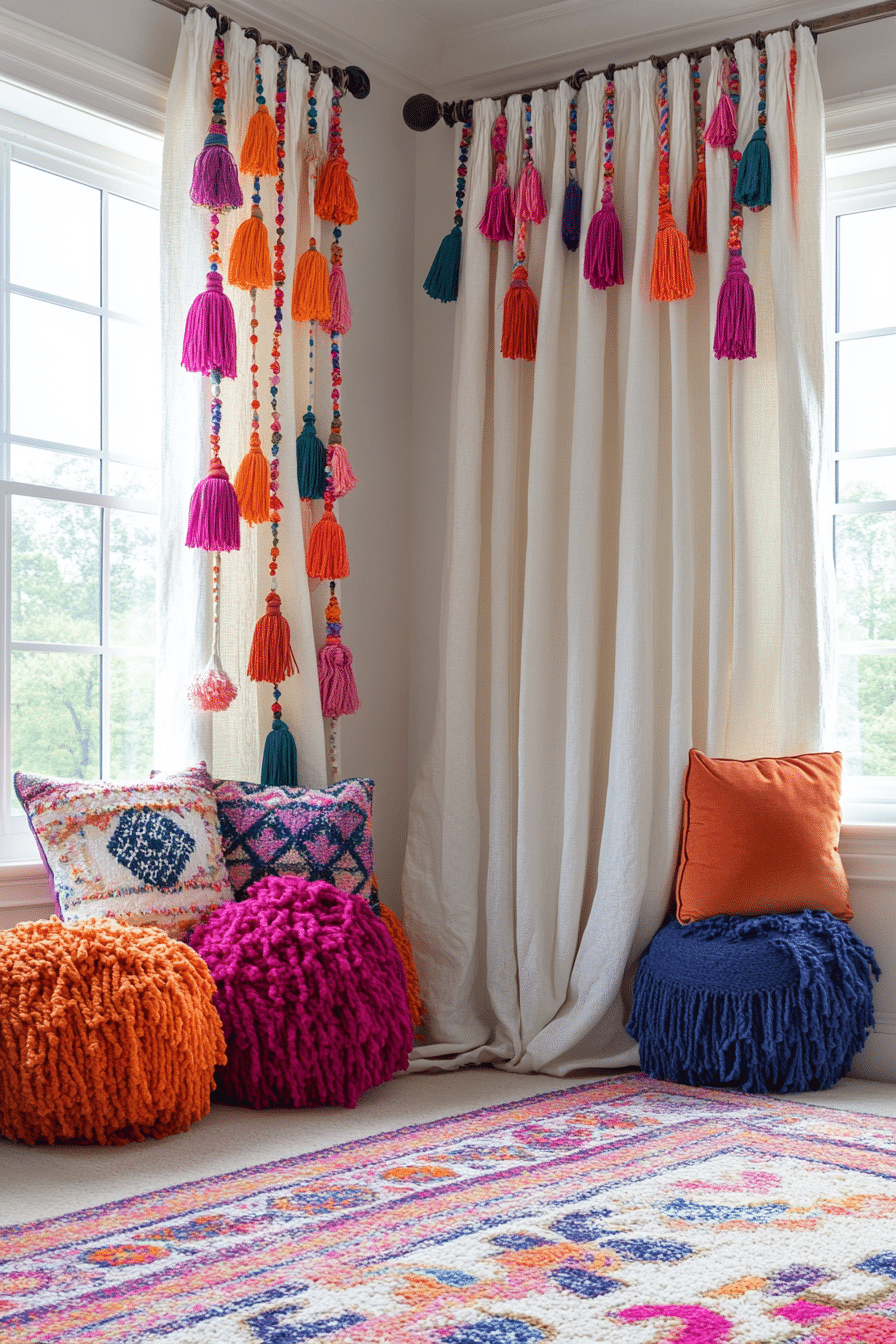 19 Boho Window Treatments That Showcase Unique Patterns and Textures