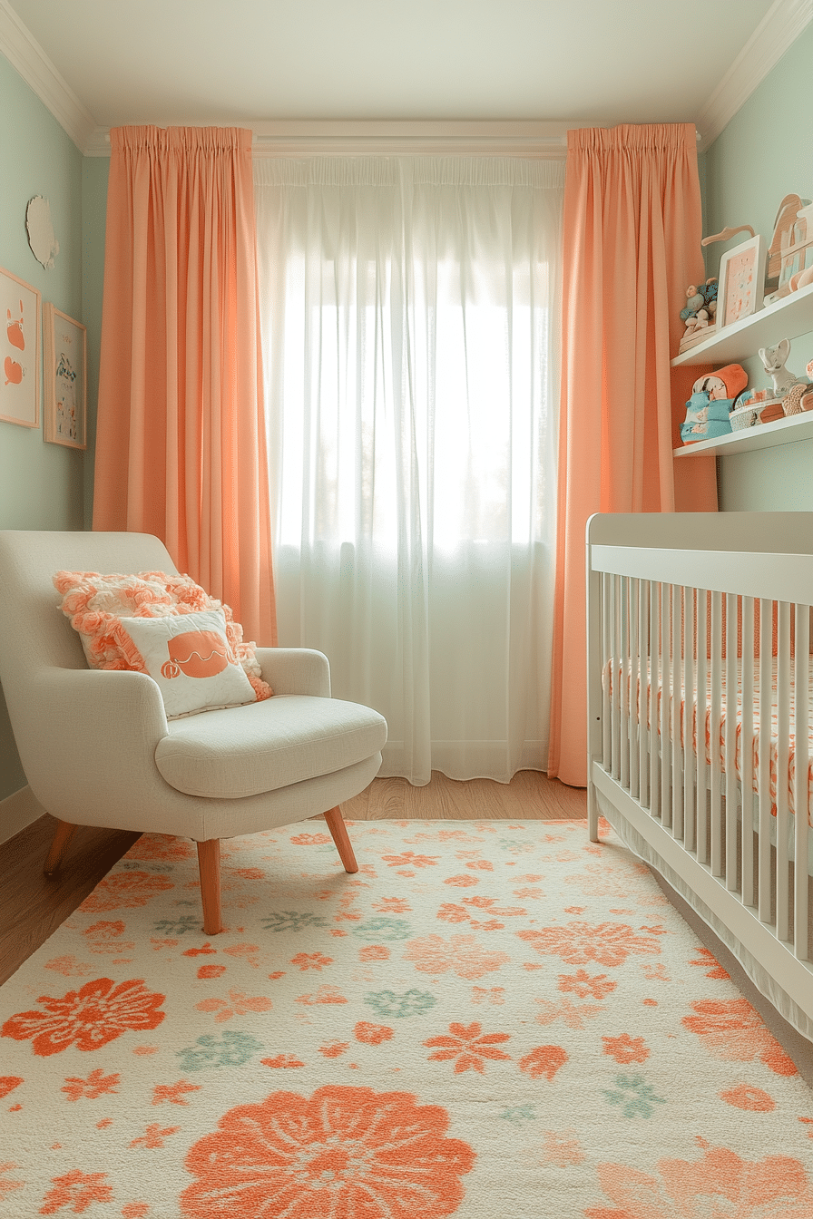 20 Nursery Room Ideas for a Girl Ideas to Highlight Soft and Feminine Tones