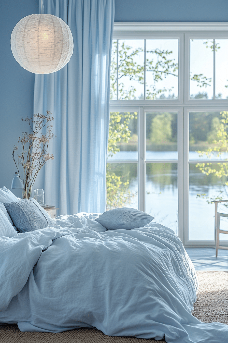 19 Minimal Blue Bedroom Ideas That Blend Elegance and Simplicity