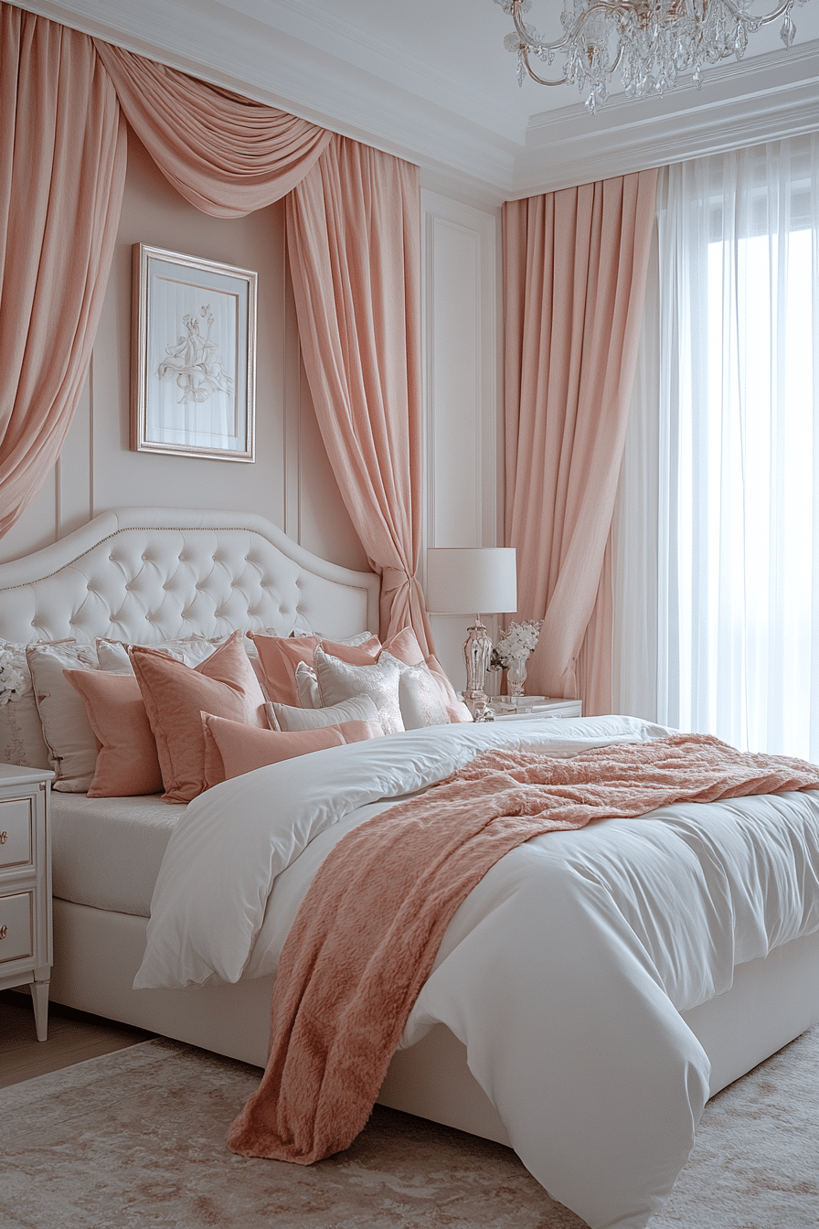 20 Pink and White Bedroom Ideas That Exude Softness and Sophistication