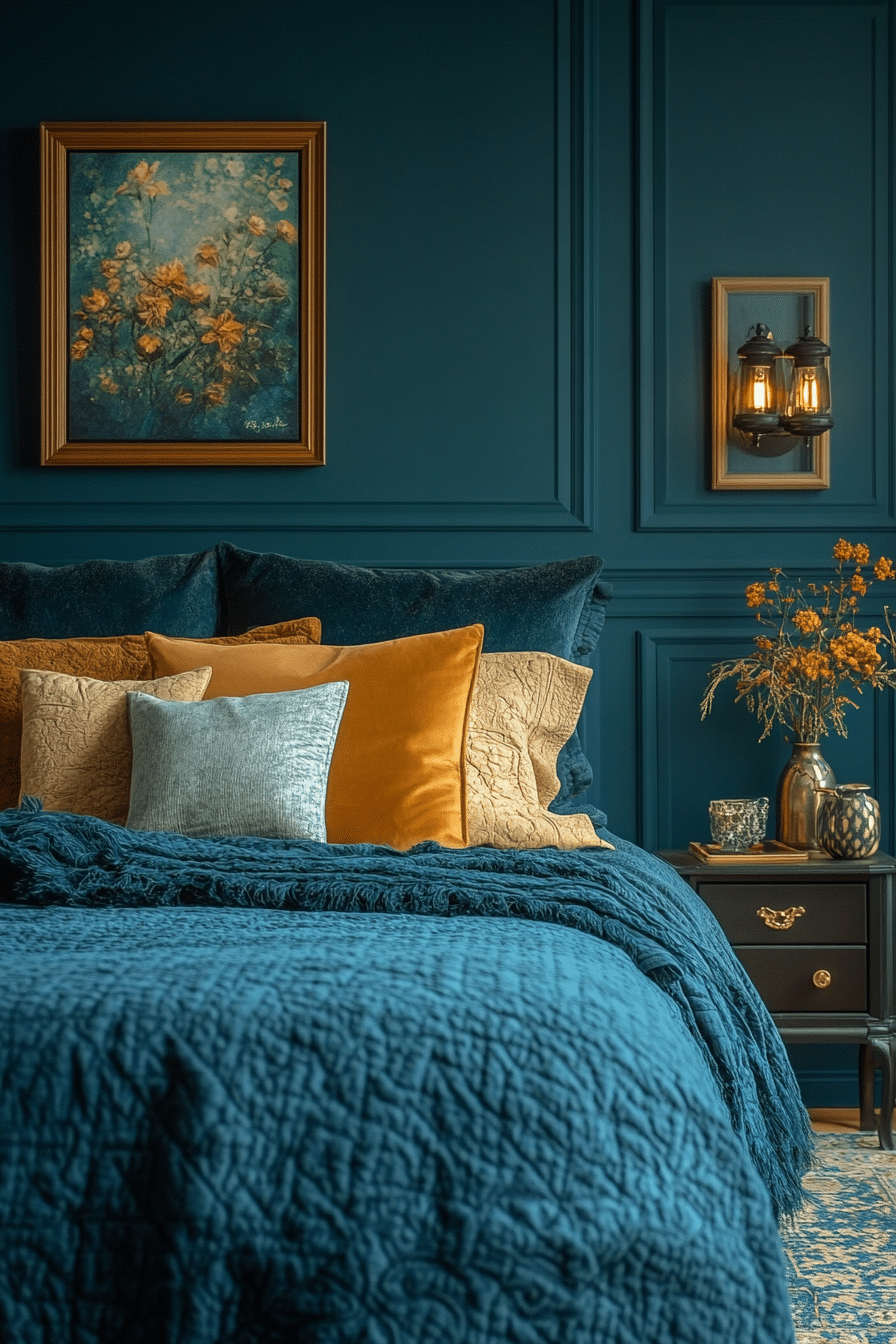 19 Dark Teal Bedroom Ideas for a Cozy and Dramatic Vibe