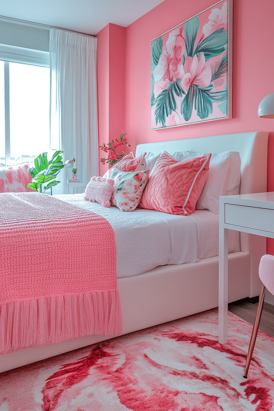 20 Pink and White Bedroom Ideas That Exude Softness and Sophistication