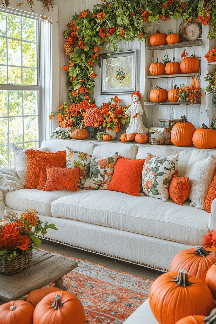 20 Fall Decor Ideas for the Home Ideas That Highlight Seasonal Colors