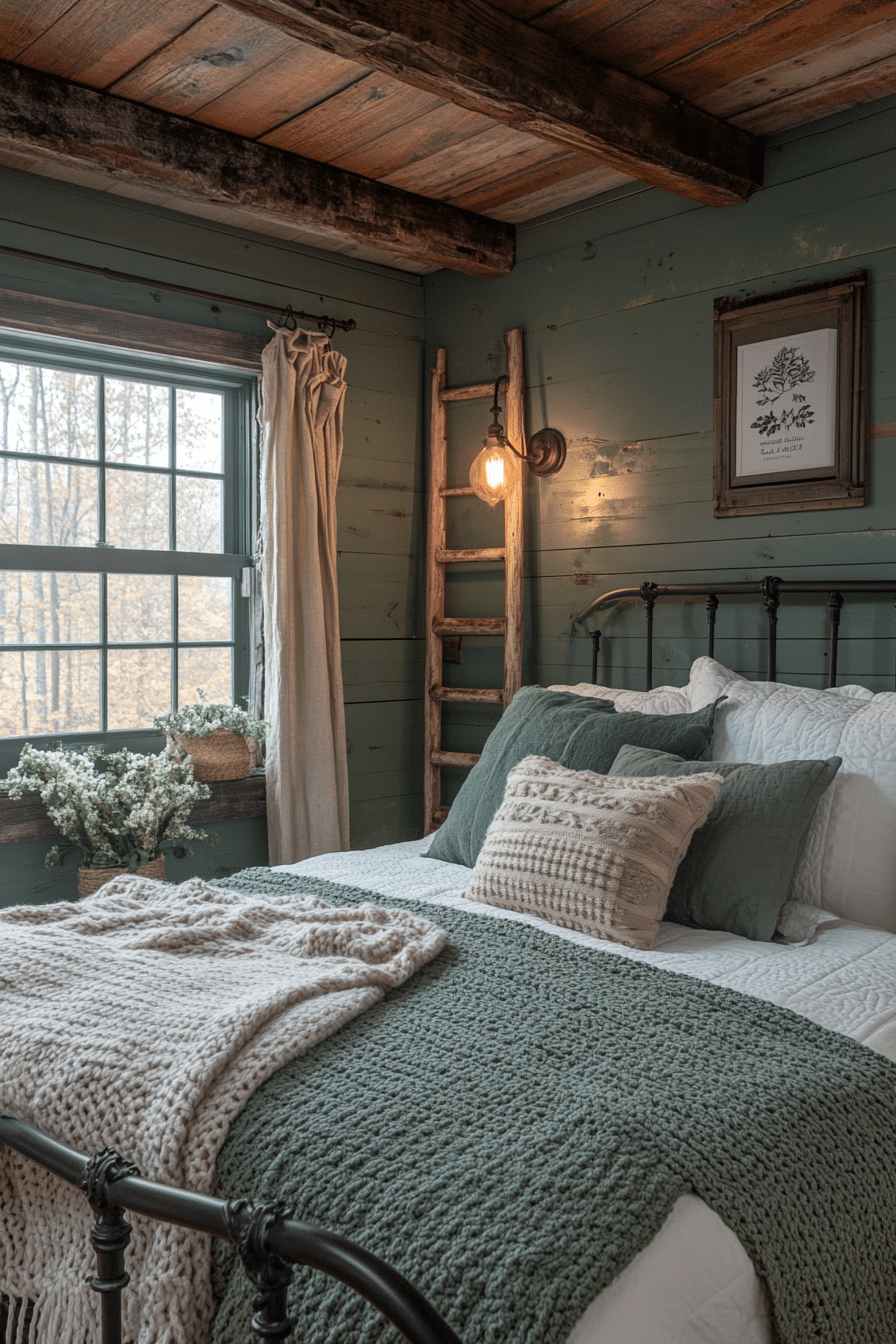 19 Sage Green Farmhouse Bedroom Ideas for a Relaxing Ambiance