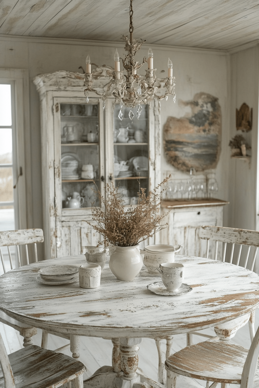 19 Shabby Chic Dining Room Ideas for a Budget-Friendly Transformation