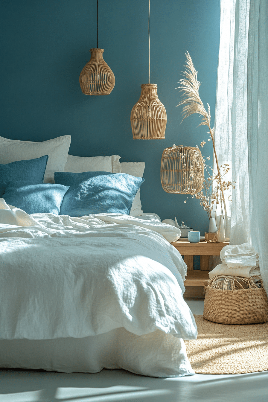 19 Minimal Blue Bedroom Ideas That Blend Elegance and Simplicity