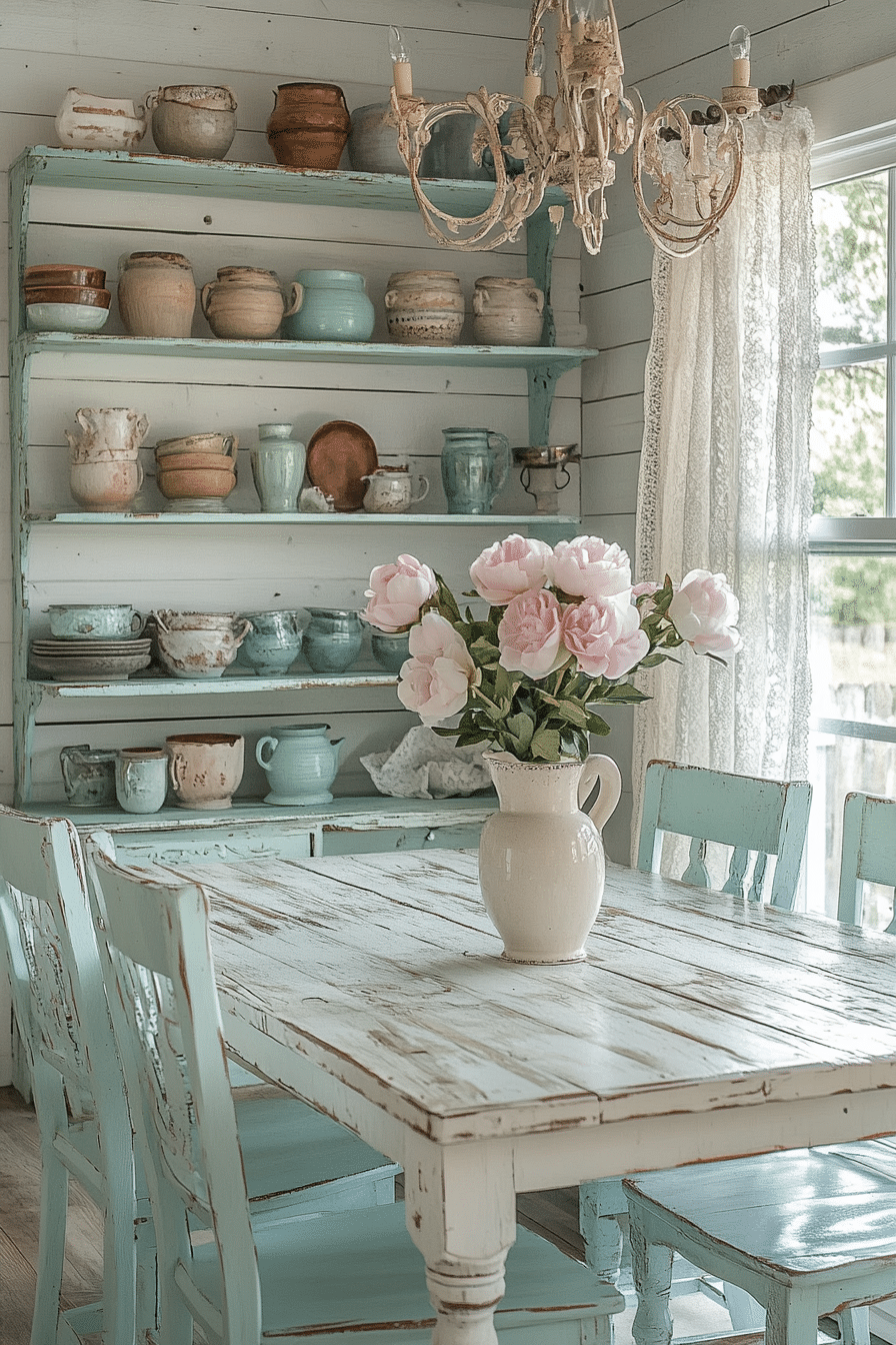 19 Shabby Chic Dining Room Ideas for a Budget-Friendly Transformation